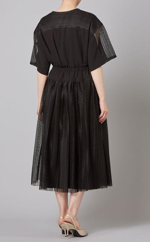 オーバースカート付ワンピース