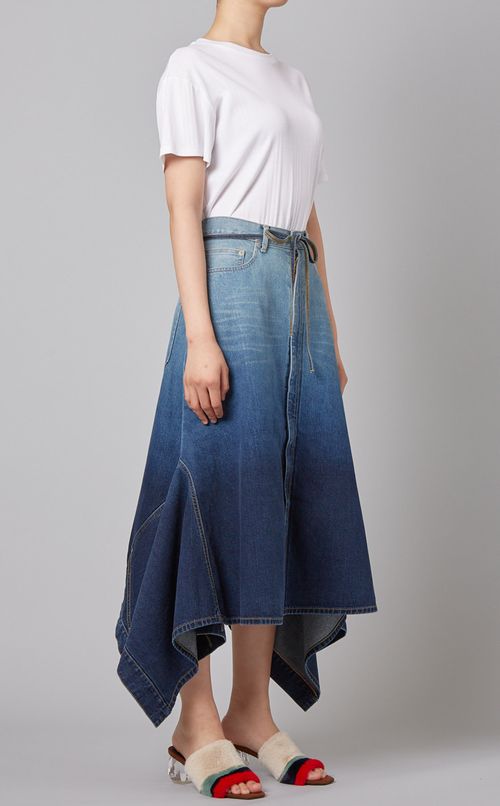 2wayデザインデニムスカート