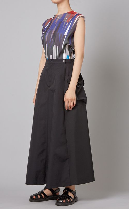 リブクルーネックプルオーバー