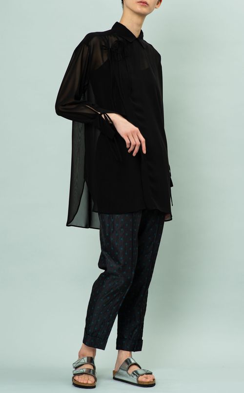 リボンチャイナブラウス