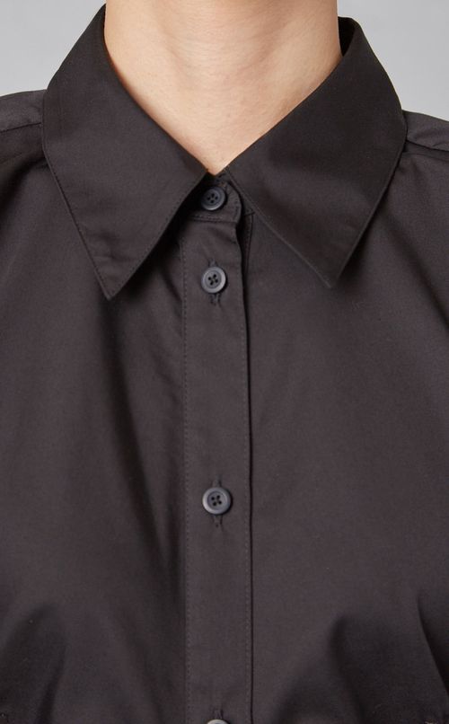 ウエストマークシャツワンピース