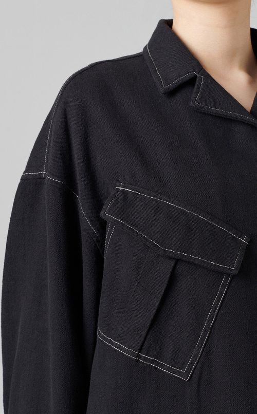 ポケットデザインコート