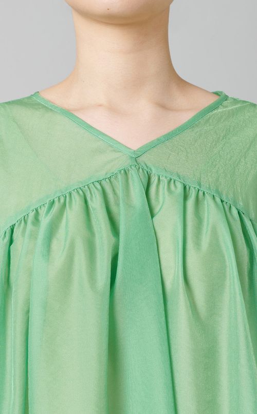 シアーティアードワンピース