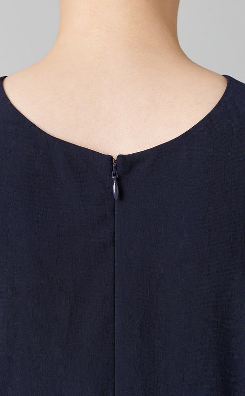 ワイドレーススリーブワンピース