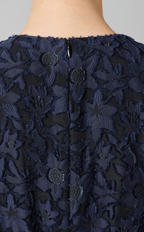 フラワーモチーフカシュクールワンピース