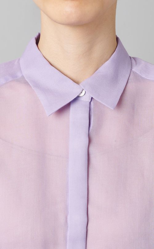 ソフトオーガンジーシャツ