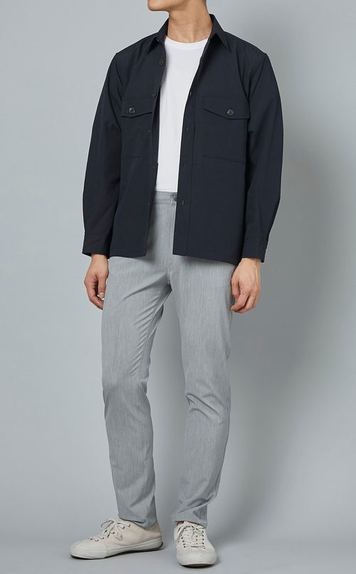 エバレットアキハシャツジャケット