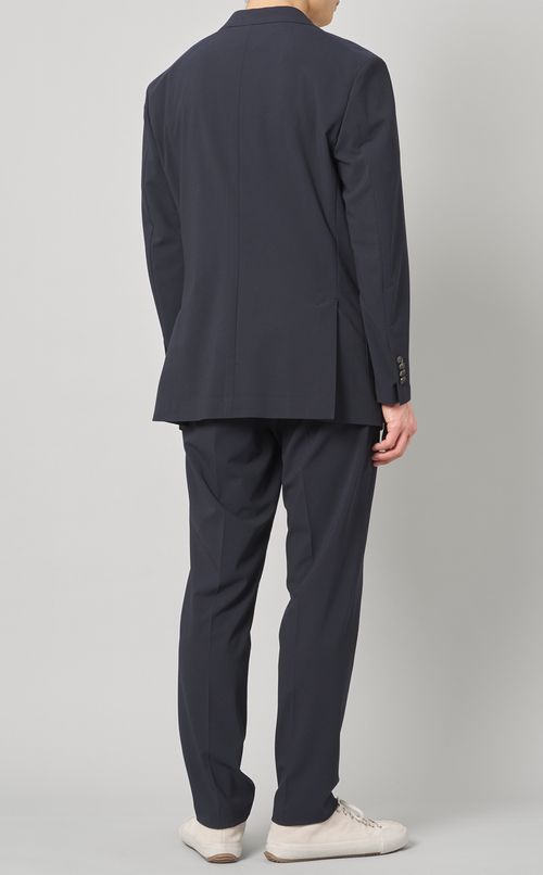 シアサッカーストレッチジャケット