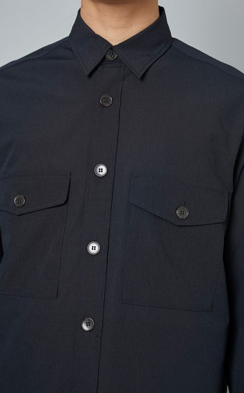 エバレットアキハシャツジャケット