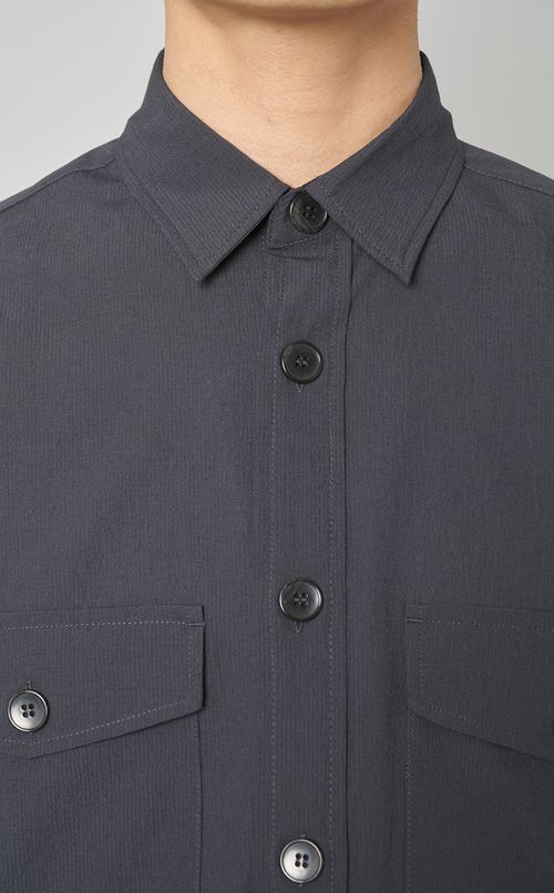 エバレットアキハシャツジャケット