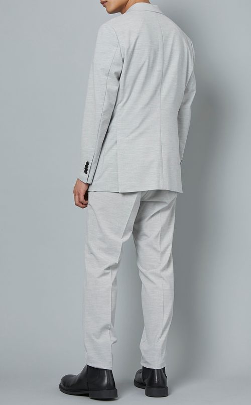 シアサッカーストレッチジャケット