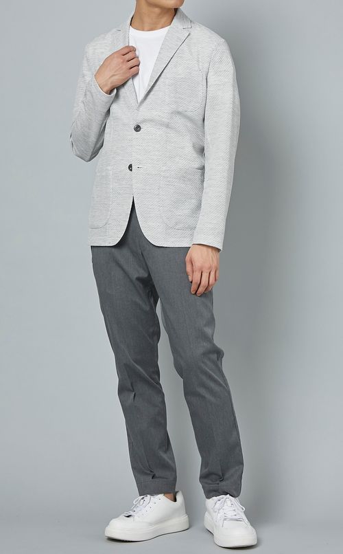 リネンミックスジャケット