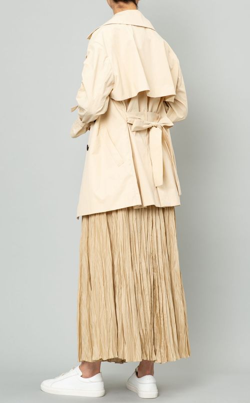 ショートトレンチジャケット