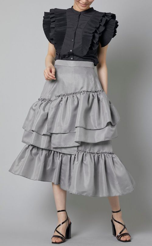 ランダムティアードフリルスカート