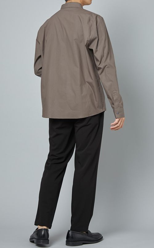 コットンドレスシャツ