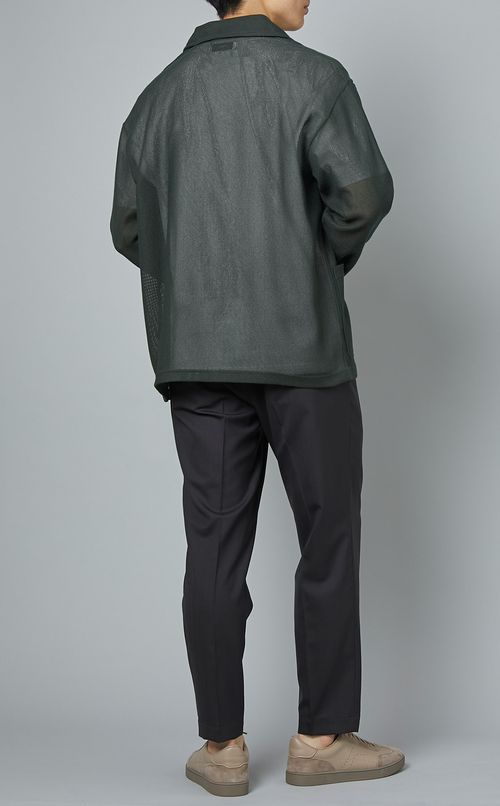 メッシュカバーオール