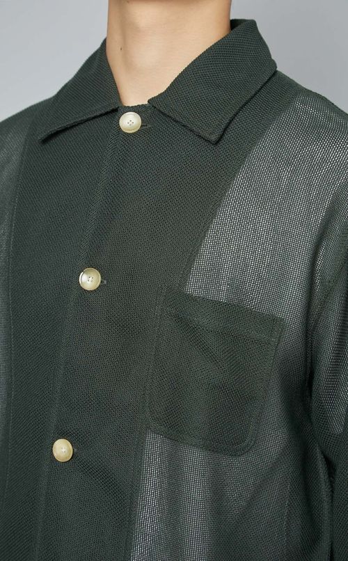 メッシュカバーオール