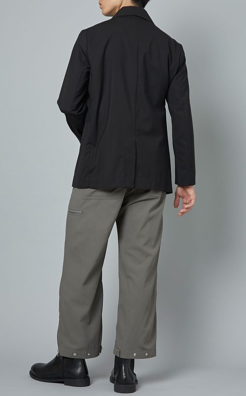 トロピカルウールベルテッドジャケット