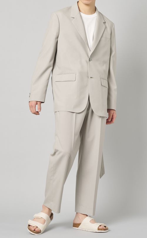 ウールベルテッドパンツ