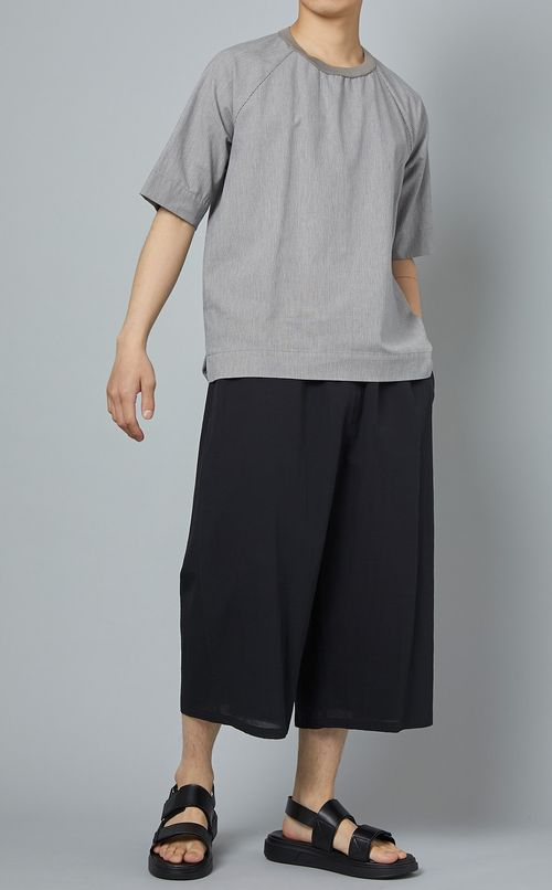 シアーコットンハーフパンツ