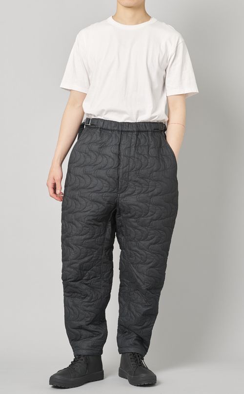 キルティングパンツ