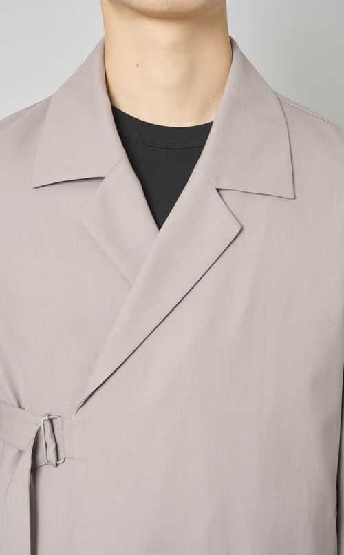 トロピカルウールベルテッドジャケット