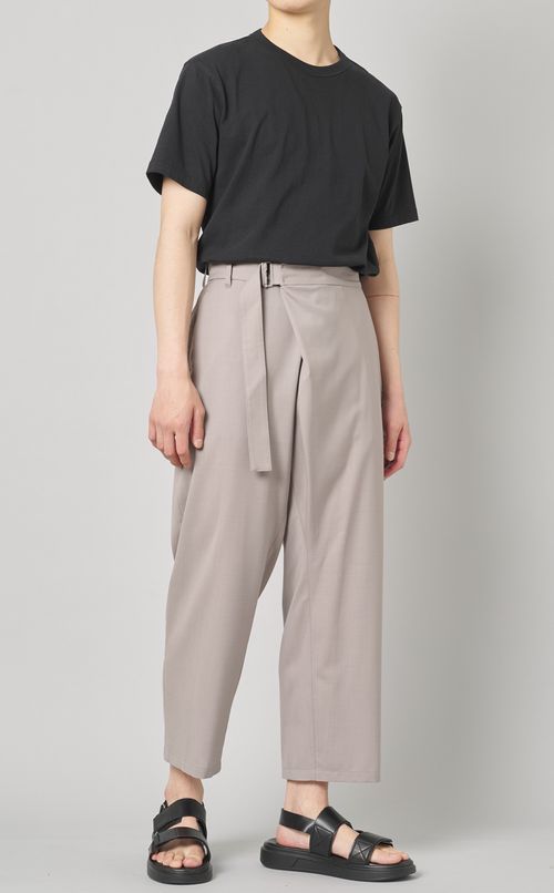 トロピカルウールラップドパンツ