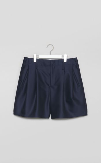 テーラードタックショートパンツ