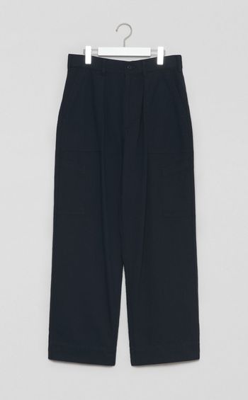 シルクネップコットンツイルパンツ