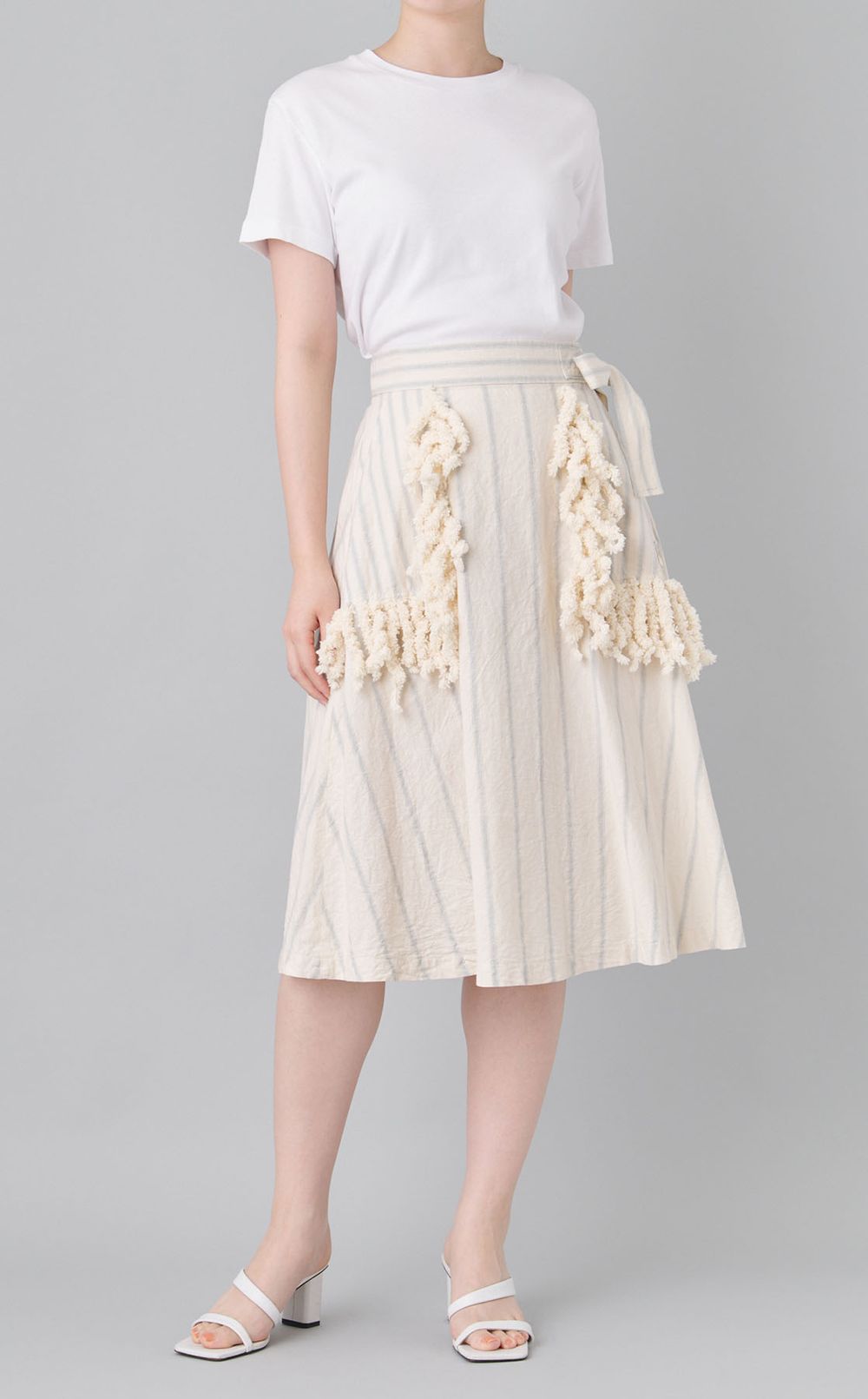 【roop】fringe skirt