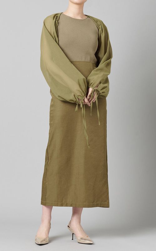 ボレロ付コンビワンピース