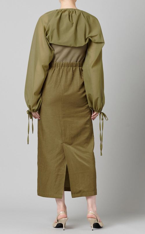 ボレロ付コンビワンピース