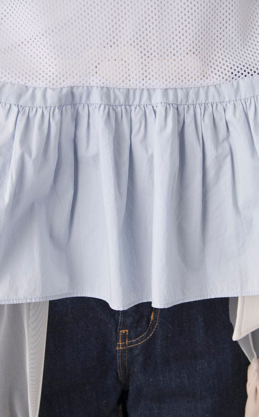 【roop】シアーメッシュトップス