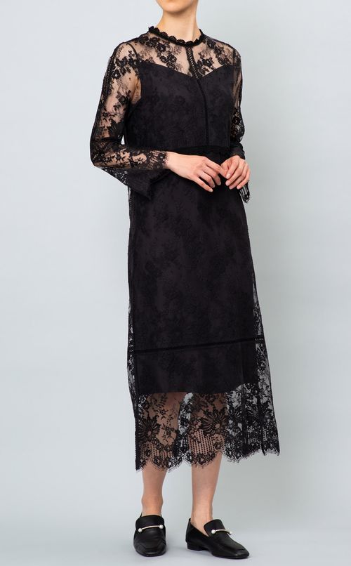 フラワーレースワンピース