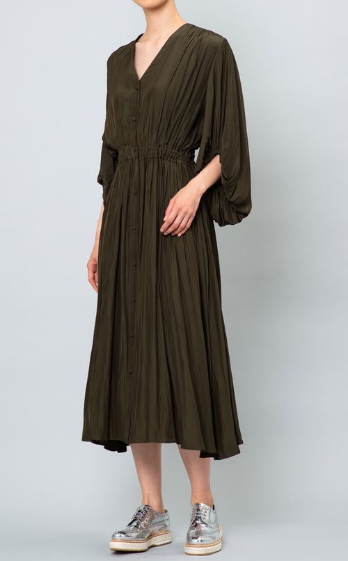 フロントギャザーワンピース