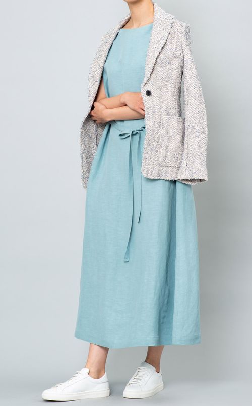 メランジ調テーラードジャケット