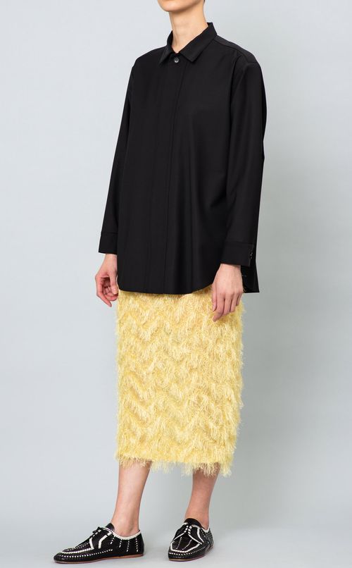 ウールシャツジャケット