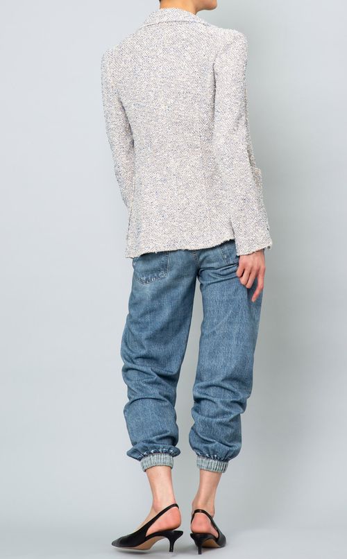 メランジ調テーラードジャケット