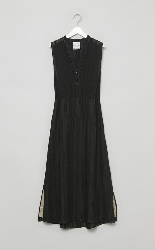 【reADdress】ストライプティアードワンピース