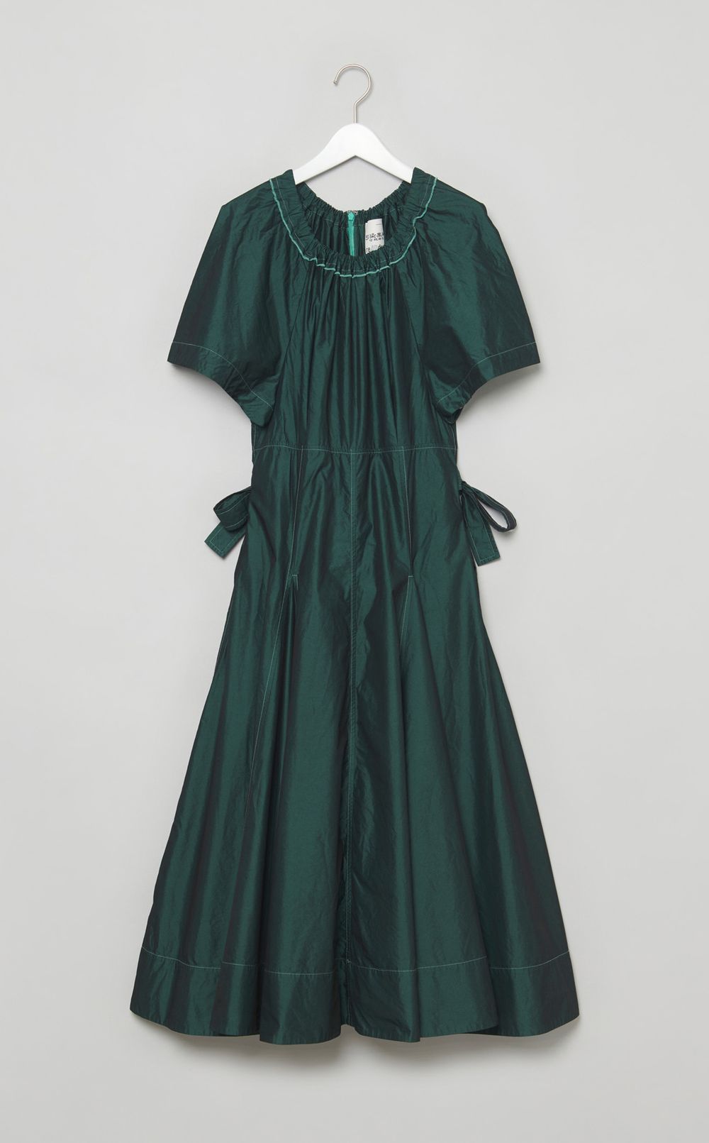 【reADdress】コットンポプリンショートスリーブドレス