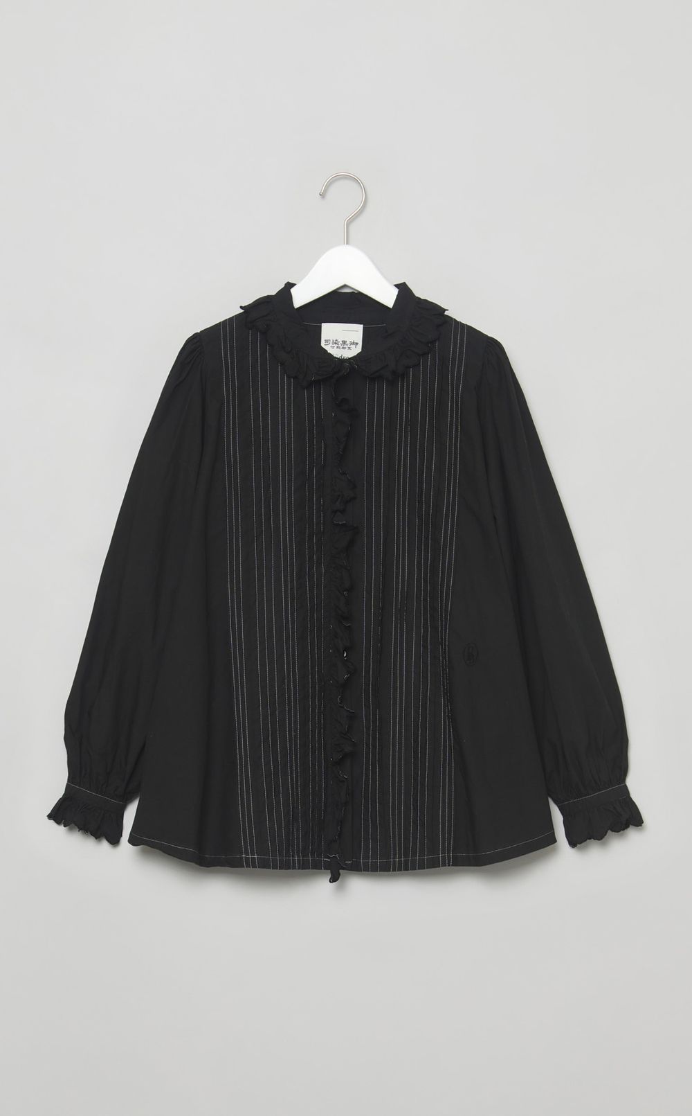 【reADdress】フリルカラータックブラウス