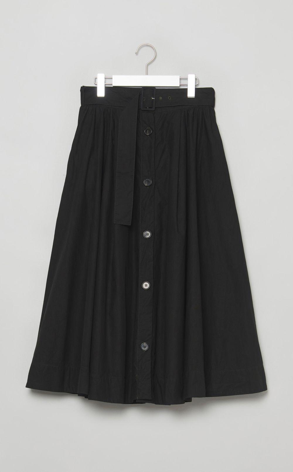 【reADdress】コットンギャザーミディスカート