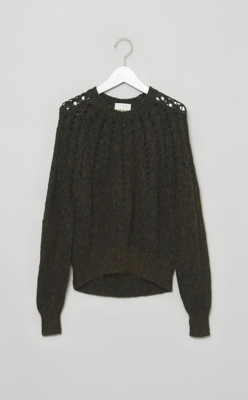 【reADdress】クルーネックニット