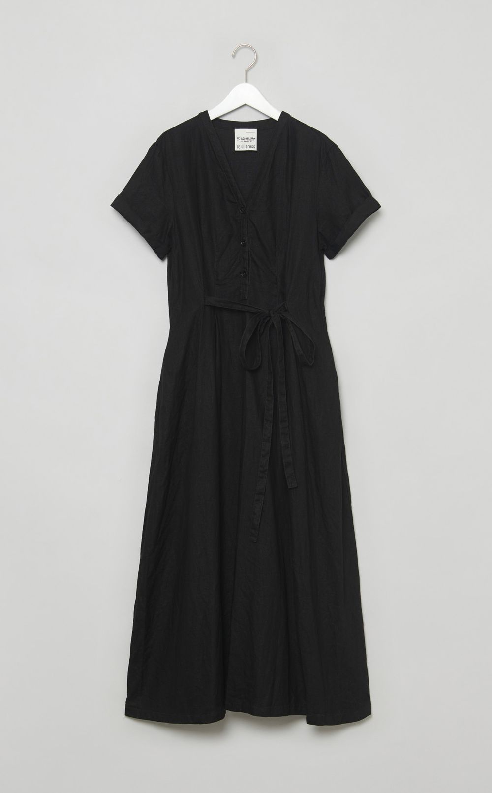 【reADdress】リネンロングワンピース