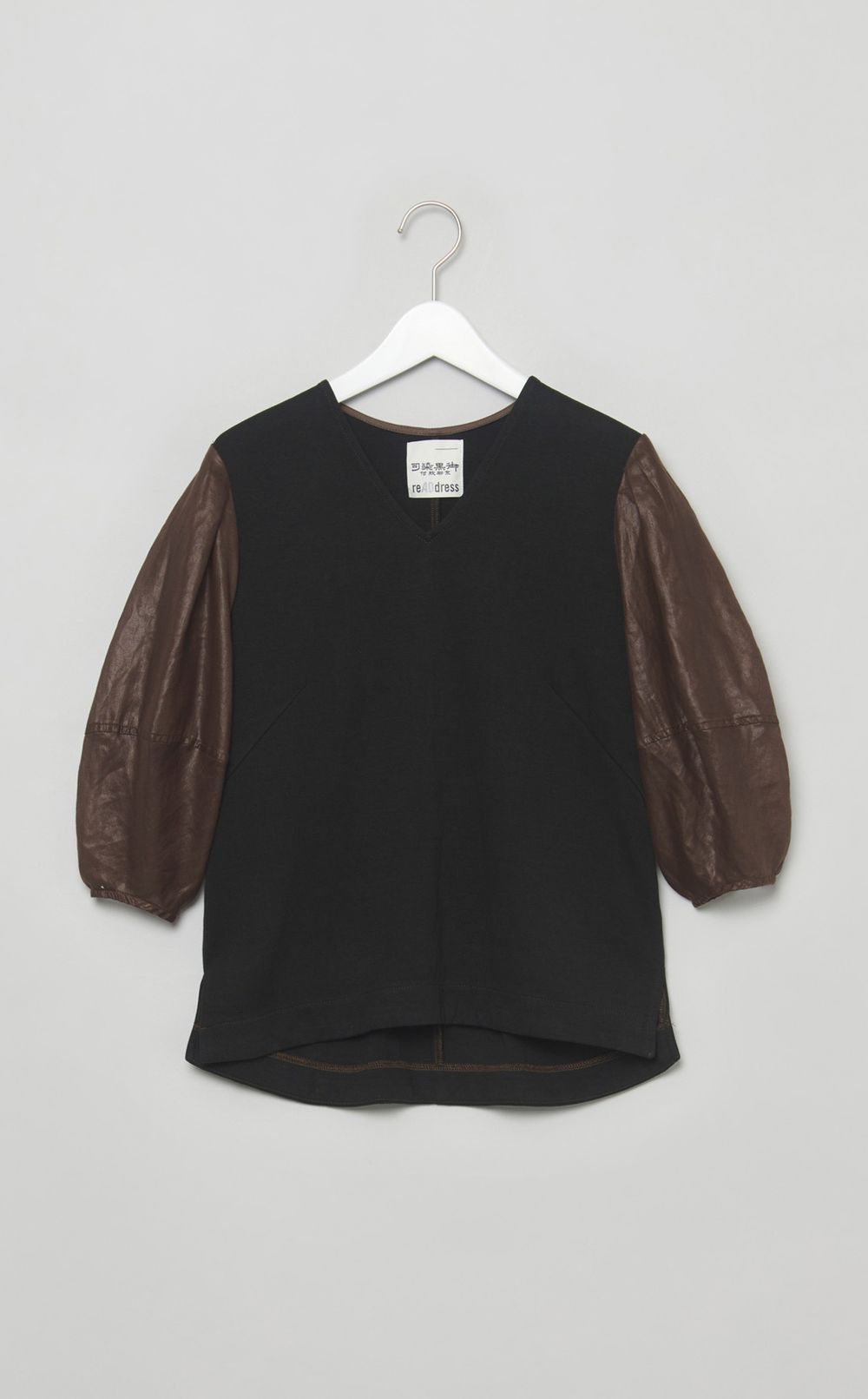 【reADdress】シアーバルーンスリーブカットソー