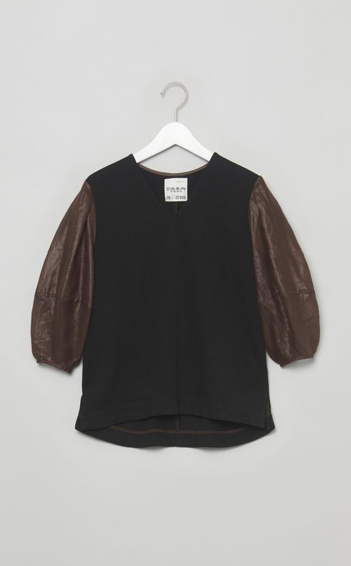 【reADdress】シアーバルーンスリーブカットソー