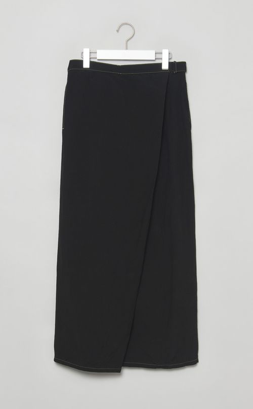 【reADdress】ミディアムレングスラップスカート