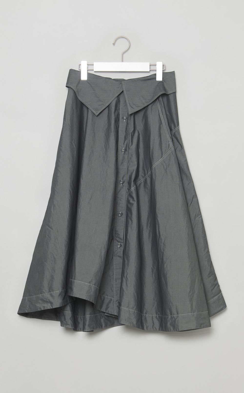 【reADdress】コットンポプリンミディスカート