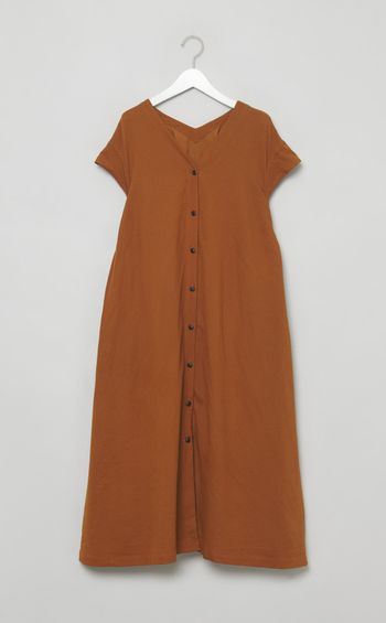 【reADdress】ベルト付ロングジレワンピース