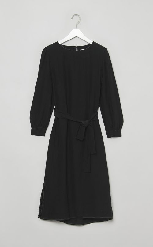 【reADdress】ベルテッドミディワンピース